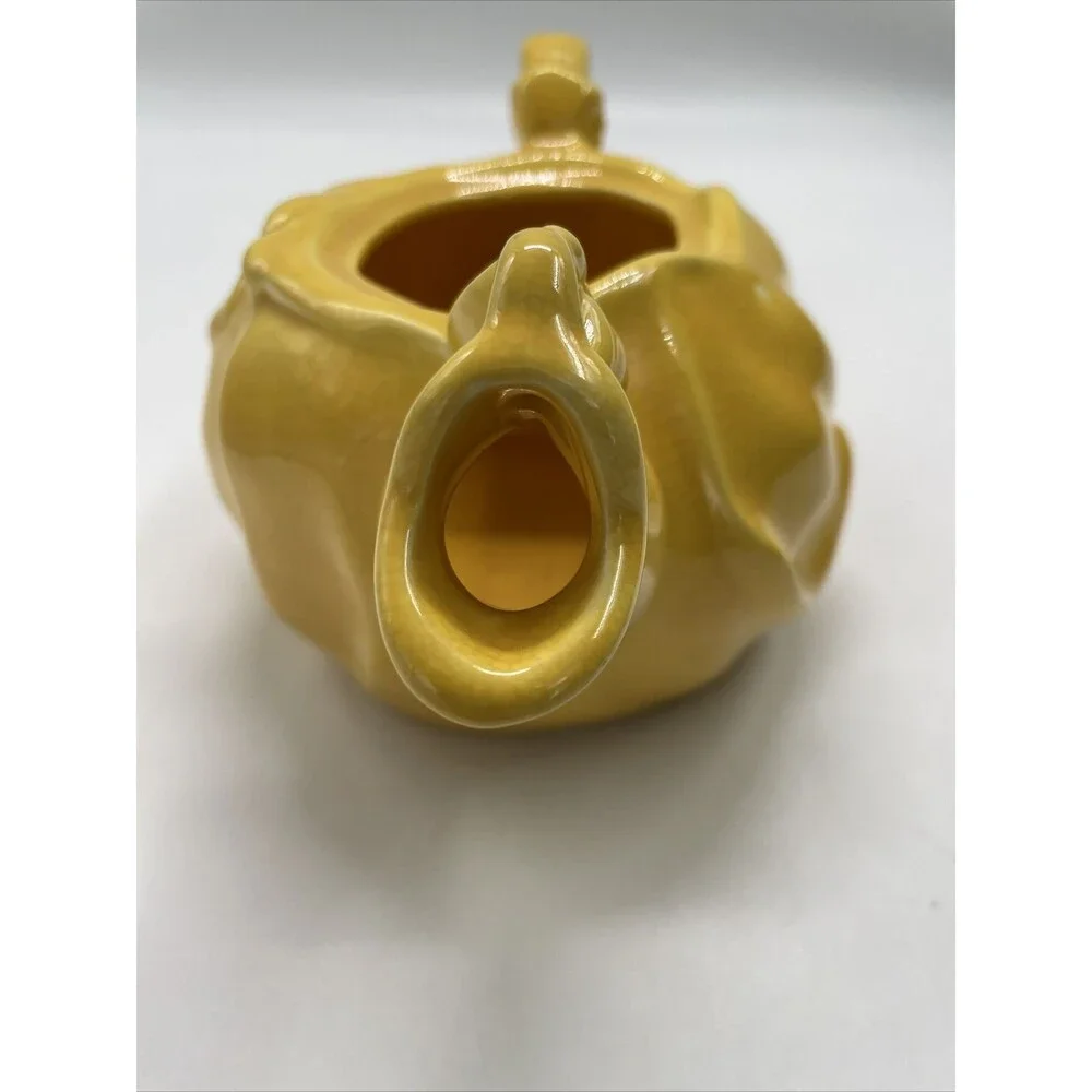 Red Wing Pottery Yellow Kateina Dutch Girl Tea Pot #260 Original Vintage NO LID